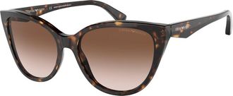 Emporio Armani EA4162 587913 Womens Sunglasses Tortoiseshell Size 55
