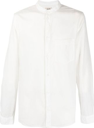 Zadig&Voltaire Thibaut cotton shirt - men - Cotton - L - White