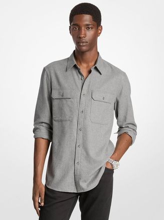 Michael Kors Cotton Flannel Shirt