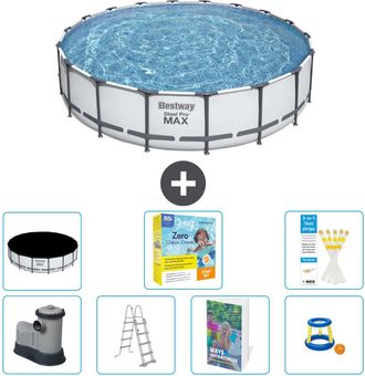 Bestway Piscina Bestway Steel Pro Max Redonda - 549x122 Cm - 8-piezas S529