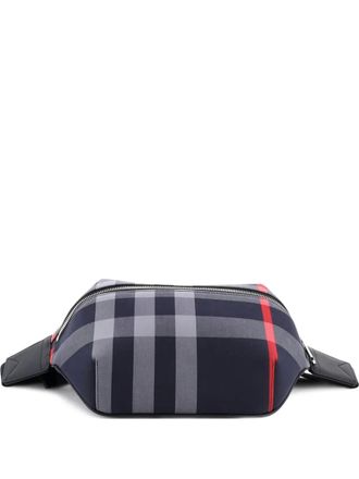 Burberry Sonny House Check canvas heuptas - Zwart