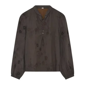 Gustav Overhemden, Dames, Bruin, S, Blouses