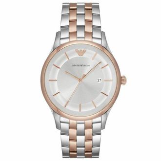Emporio Armani AR11044 Lambda Zilveren Wijzerplaat Herenhorloge