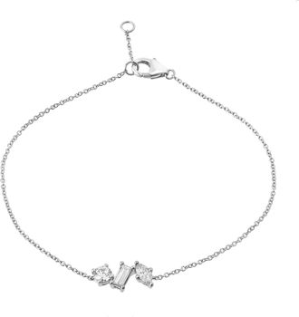 LuvMyJewelry Whisper 14K Gold Lab Grown Diamond Bracelet - 0.35 Ct