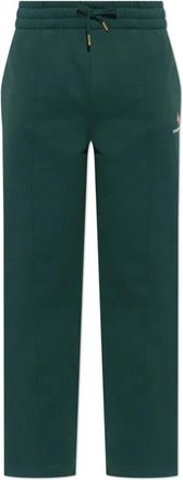 Casablanca Rechtebroek Trainingsbroeken - Heren - Sweatpants - Groen - M - Katoen - Broeken