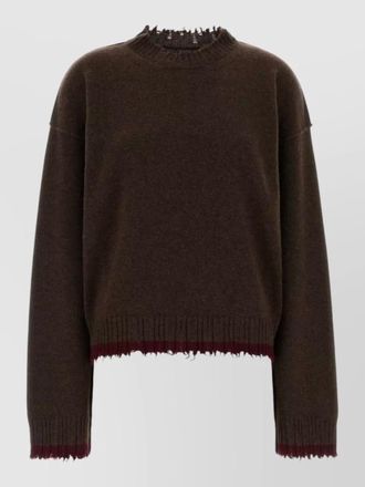 Uma Wang cashmere crewneck jumper