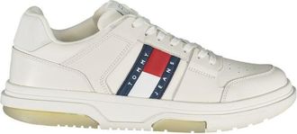 Tommy Hilfiger Mens Jeans Retro Sneakers Fm0fm03776 - Ivory - Size EU 40