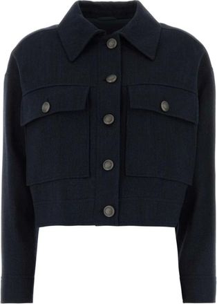 Brunello Cucinelli Prenda de abrigo Travelwear - Jackets - Mujer - Azul - S