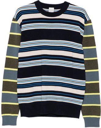 Paul Smith wolmix gestreepte trui