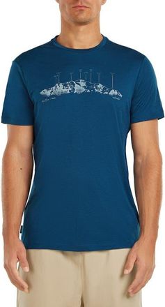 Icebreaker Merino 150 Tech Lite Graphic T-Shirt in Atlantis at Nordstrom, Size Xx-Large