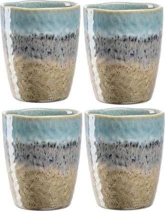 Leonardo Becher »Becher Matera 300ml blau/grau/beig«