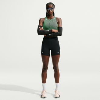 Nike Womens AeroSwift Dri-FIT ADV Tight Running Shorts in Black | IU1063-010