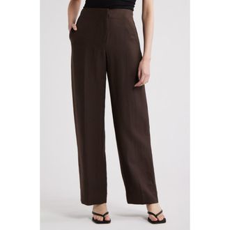 Faithfull The Brand Liliya Trousers in Chocolate at Nordstrom Rack, Size Small