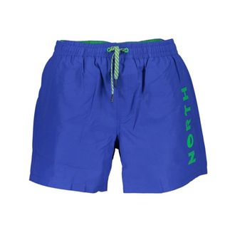 North Sails Heren, Badkleding, Blauw, Maat: S Katoen