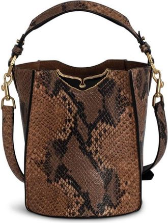 Zadig&Voltaire Borderline bucket bag - women - Goat Skin - OS - Brown