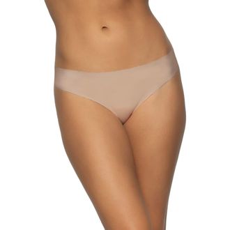 Felina Hint of Skin Assorted 5-Pack Thongs in Black/Sphinx/Rose/Nude at Nordstrom, Size X-Small