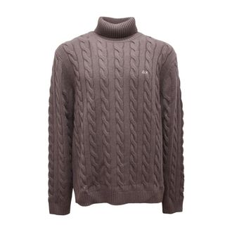Sun 68 Heren, Truien, Grijs, Maat: XL Wol