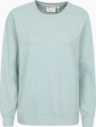 Mountain Warehouse Womens Mountain Warehouse Womens/Ladies Strath Melange Supersoft Sweatshirt - Green - Size: 18