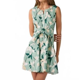 Hutch Mio Mini Dress In Green