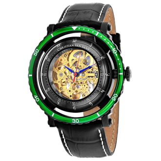 Christian Van Sant Mens Dome Gold Round 45mm
