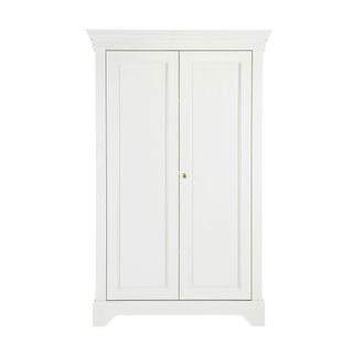 Woood Armario cl&aacute;sico de pino macizo - Blanco