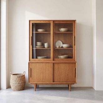 Maisons du monde Alacena vintage con 2 puertas correderas 120 cm