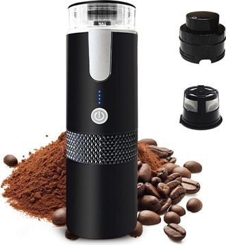 OEM M&aacute;quina De Espresso Port&aacute;til De 170 Ml, Cafetera El&eacute;ctrica Port&aacute;til, Mini Cafetera Para Coche Para C&aacute;psulas Y Caf&eacute; Molido Para Viajes, Camping, Oficin