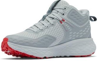 Columbia Konos TRS OutDry Waterproof Hiking Shoe in Grey Ice/Poppy Red at Nordstrom, Size 7.5