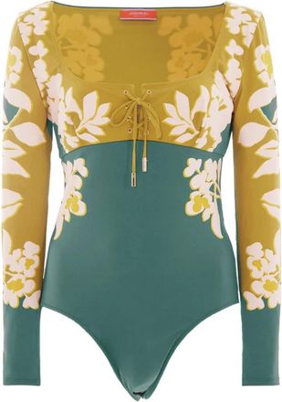 La DoubleJ Jasmine Sunset Suit - Dames - Bodies - Veelkleurig - S - Tops