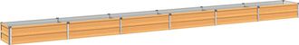 vidaXL Cama De Jard&iacute;n Elevada Natural 480 X 40 X 24 Cm Vidaxl
