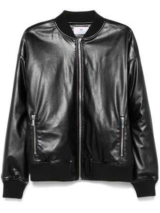 Chiara Ferragni Butterlies bomber jacket - Black