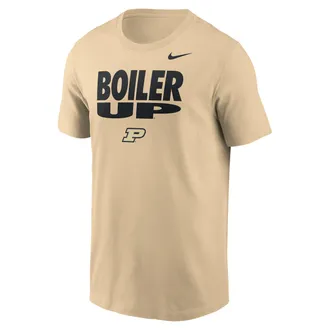 Nike Mens College (Purdue) Dri-FIT T-Shirt in Brown | IW0628-788