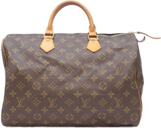 Louis Vuitton Brown Monogram Monogram Boston Bag (Pre-Owned)
