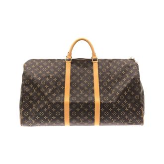 Louis Vuitton Marron Coated Canvas Boston Bag (Pre-Owned)