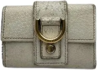 Gucci Pre-owned Accessories, female, White, Size: ONE SIZE Pre-owned Leather Key-holder