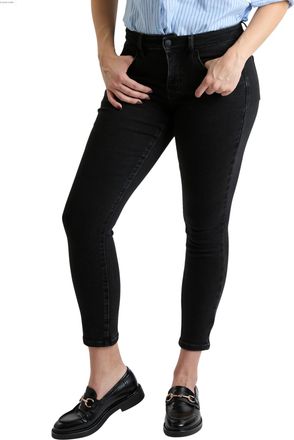 Royalty For Me Royalty for Me Womens Premium Stretch Skinny Jean, Black, 14