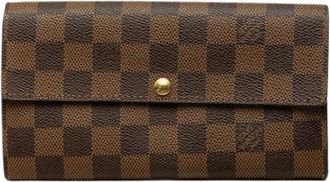 Louis Vuitton Pre-owned Portemonnee - Dames - Vintage Accessoires - Bruin - ONE Size - Vintage