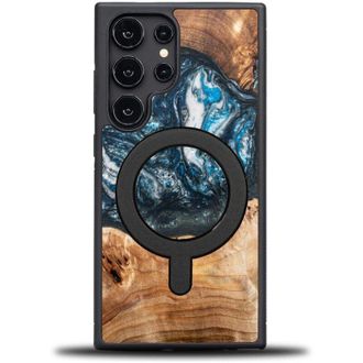 OEM Funda &Uacute;nica Bewood Para Samsung Galaxy S25 Ultra - Planetas - Tierra Con Magsafe