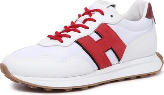 Hogan H Patch Sneaker - Heren - Sneakers - Wit - 43 1/2 EU - Schoenen