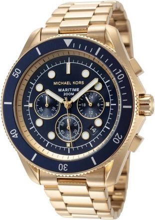 Michael Kors Maritime Chronograph Quartz Blue Dial Mens Watch MK9202