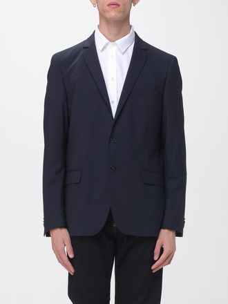 Karl Lagerfeld Blazer monopetto in lana vergine con rever classico