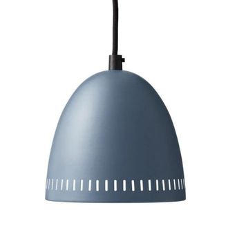 Superliving L&aacute;mpara de techo en metal azul denim mate di&aacute;m:19cm