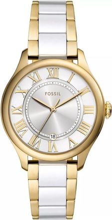 Fossil Womens Gilmore White Dial Watch