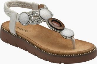 Lotus Womens Alcina Womens Sandals - Brown - Size: 7