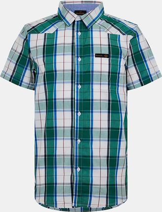 Bench Mens Shirt Ss Stavo - Green - Size: Regular/42