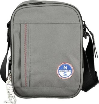 North Sails Tassen, Heren, Grijs, ONE Size, Polyester, Polyester Schoudertas