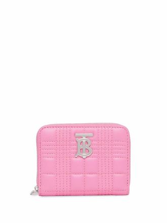 Burberry Portafoglio Lola trapuntato - Rosa