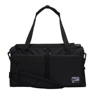 Nike Utility Power 2.0 Duffel Bag - Heren - Sport - Zwart - Maat: ONE Size Leer