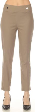 Joseph Ribkoff Pull On Slim Straight Ankle Pants In Java