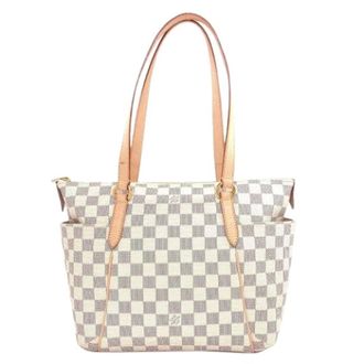 Louis Vuitton Bolso Tote Pre-owned - Pre-owned - Mujer - Beige - ONE SIZE